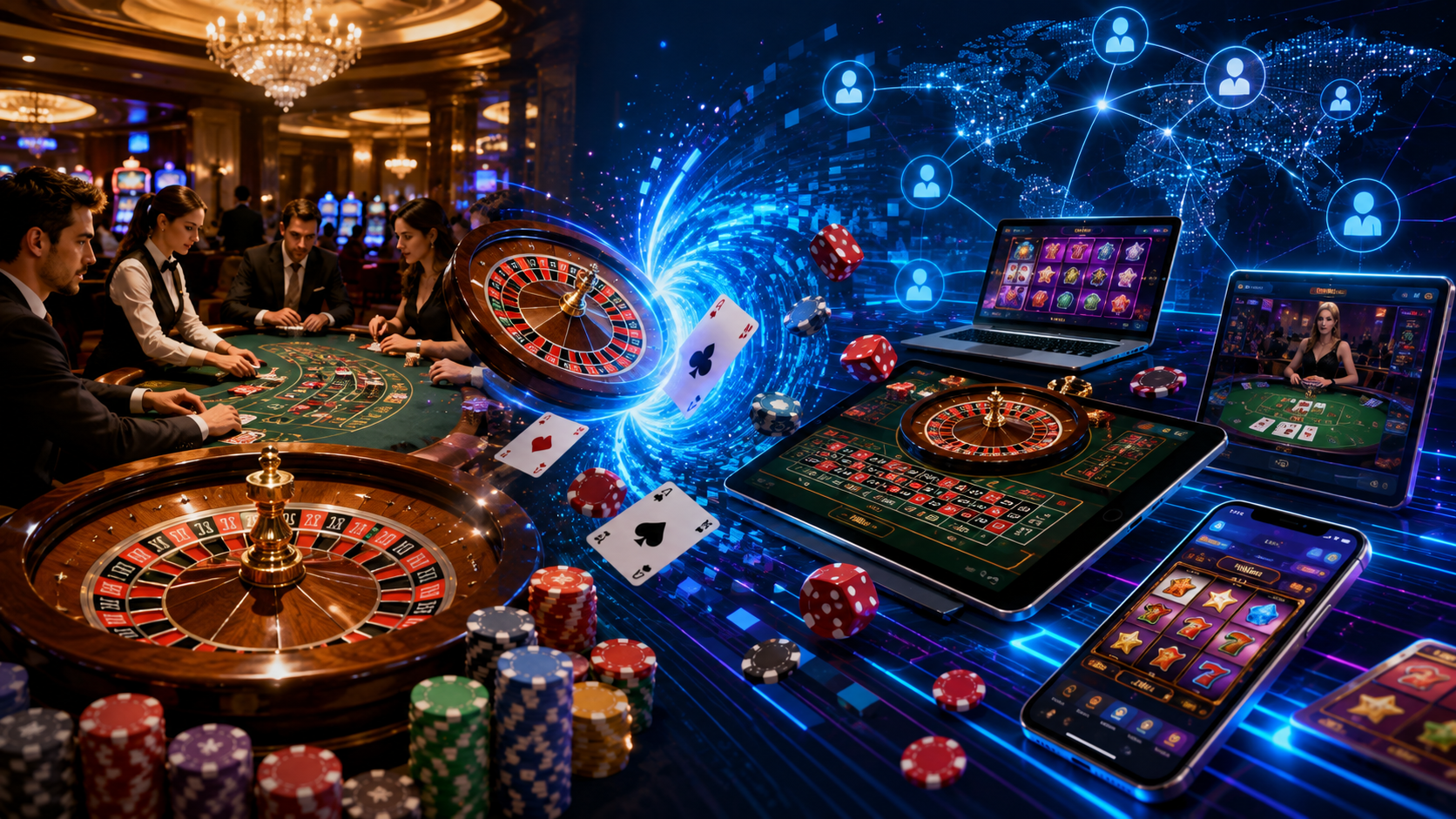 How Digital Technology Changed Traditional Casino Games