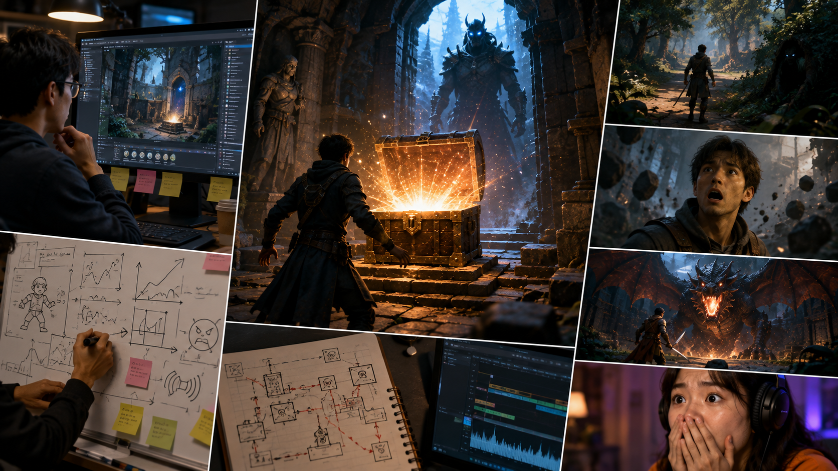 How Game Developers Design Moments of Surprise