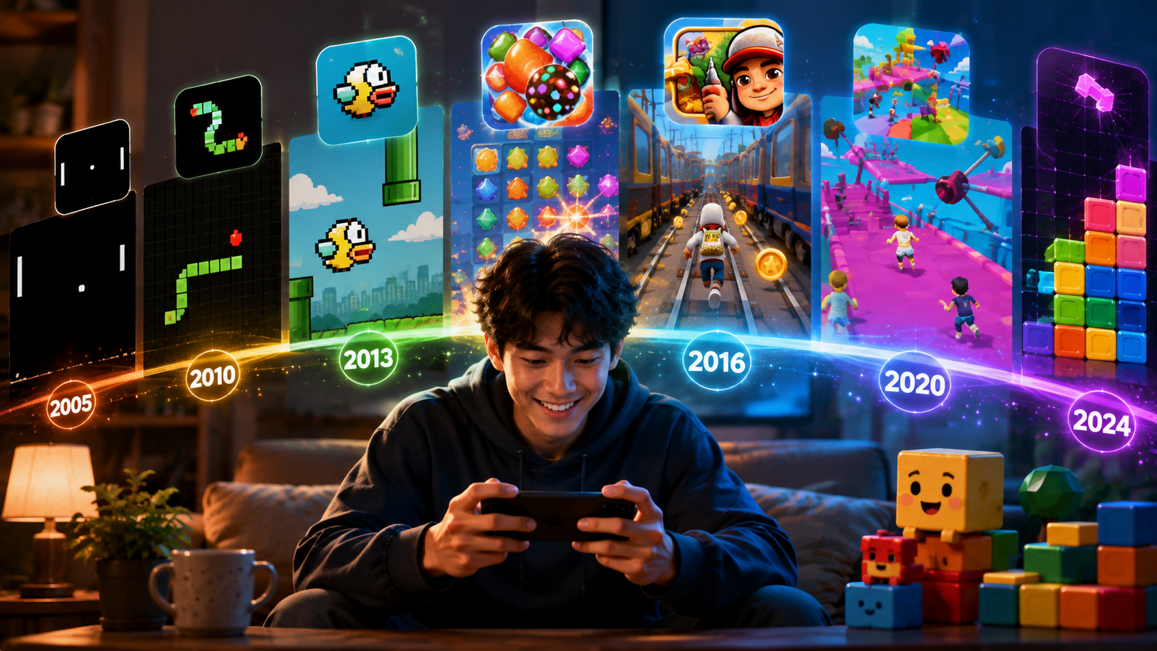 Why Simple Games Can Keep Players Entertained for Years